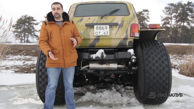 4x4 MARSH | Весенний тест снегоболотохода на базе LADA