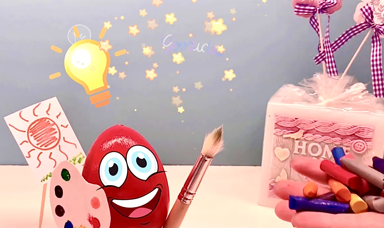 Поки и Пинки делают восковые мелки своими руками. Как сделать новые восковые мелки из кусочков. смотреть онлайн