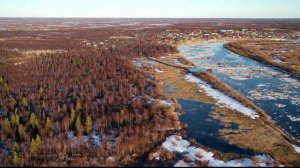 Ледоход 2022 /село Ома, Ненецкий АО.mp4