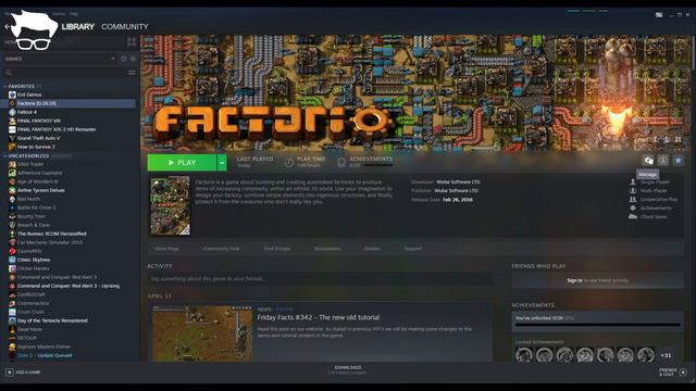 Factorio - How to install Krastorio 2 with your steam bought factorio