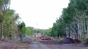 Магнитогорск, реконструкция парка Ветеранов Магнитки, Северный пляж реки Урал (03.06.2023)