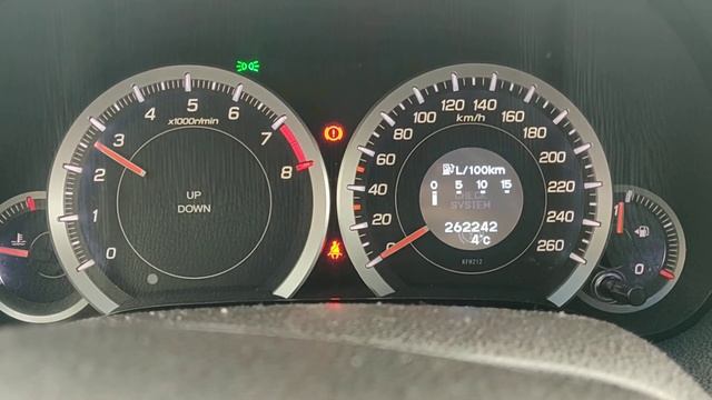 Honda Accord VIII 2.4 - choinka
