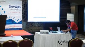 Karthik Ganapathy at the Agile Global Event's 'DevOps Conference' in Mumbai