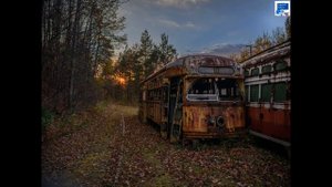 Списанные трамваи в городе Нью Йорк США