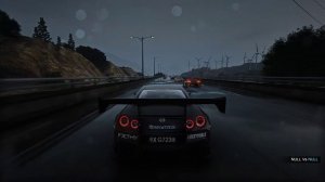 NISSAN GTR VS LAMGBORGHINI SPEED RACE AT MAX GRAPHICS OLED