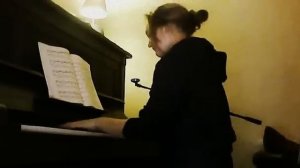 piano cover maybee