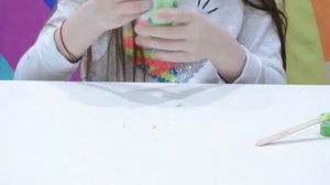 Как покрасить слайм. Меняем цвет слайма. Чем красить слайм.