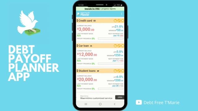 Debt Payoff Planner App Tutorial смотреть онлайн
