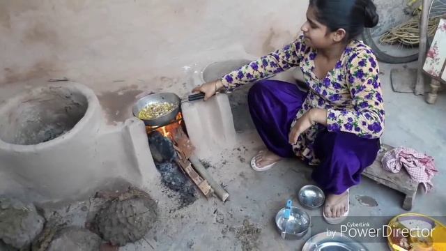 Village Girl Making Daal?Village Life of Punjab/India?Rural lifestyle of Punjab/ INDIA/Pind life