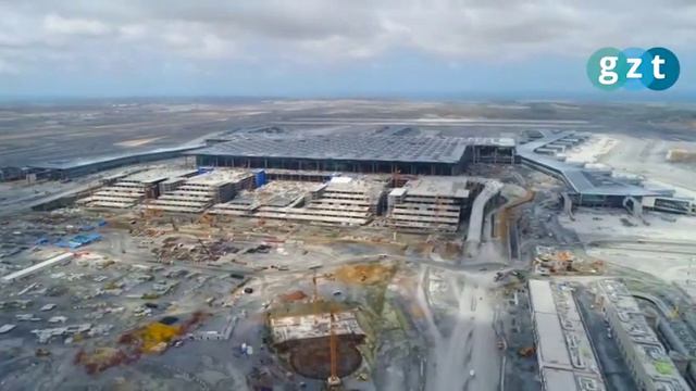  3-ий аэропорт Турции завершен на 90.5 % смотреть онлайн