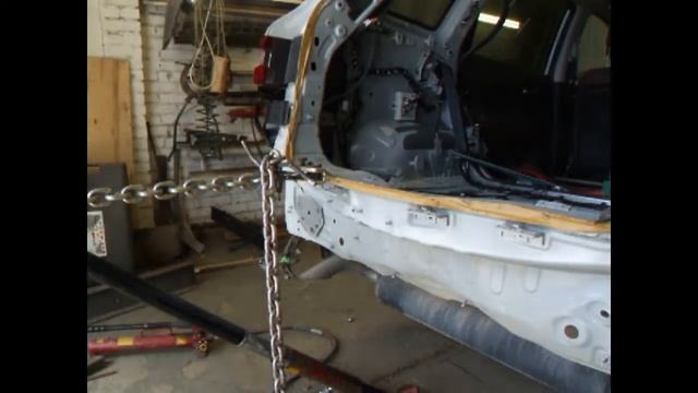 Ремонт задней панели на Renault KOLEOS смотреть онлайн