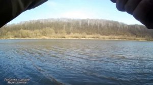 Рыбалка на БОКОВОЙ КИВОК НА ОКЕ в марте 2020. Голавль, берш, окунь.