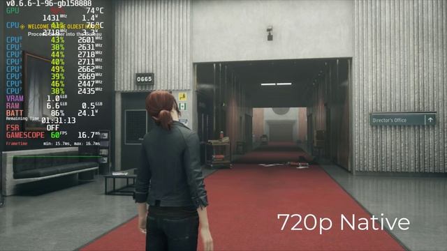 Steam Deck - AMD FidelityFX Super Resolution Upscaling In Any Game... With Gamescope! смотреть онлайн