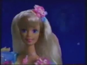 1996 Реклама куклы Барби Принцессы с птицей  Song Bird Barbie Mattel