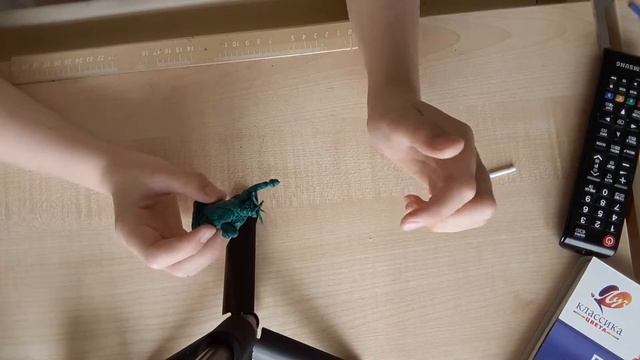 Статуя свободы из пласьтилина