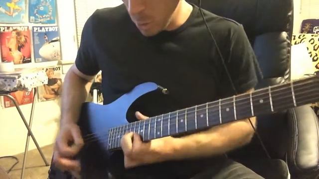Ibanez RGKP6 kaoss pad guitar jam video by itzVic смотреть онлайн