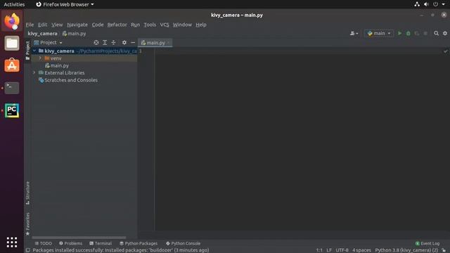 To get Opencv4 work with Kivy/Buildozer on Ubuntu.