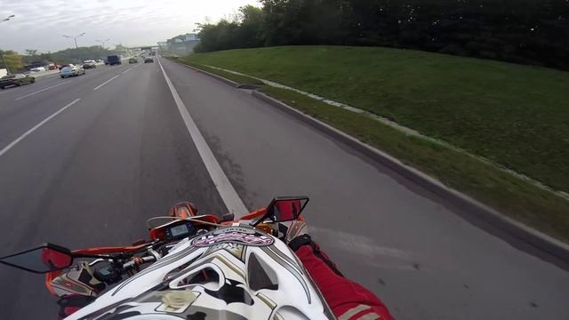 Съезд с МКАД на парковку смотреть онлайн