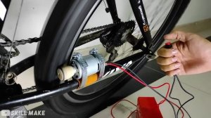 How to make electric bike using 775 dc motor at home - DIY homemade electric bike