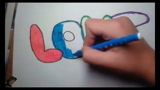 Рисую надпись Love? смотреть онлайн