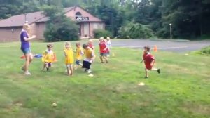 Adventure Camp Soccer Game!