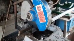 Маятниковая дисковая пила для резки армирующего профиля