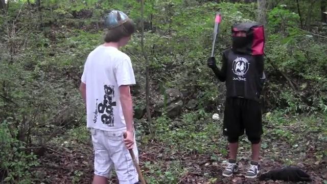 Recreate a Scene. Monty Python. The Black Knight. смотреть онлайн