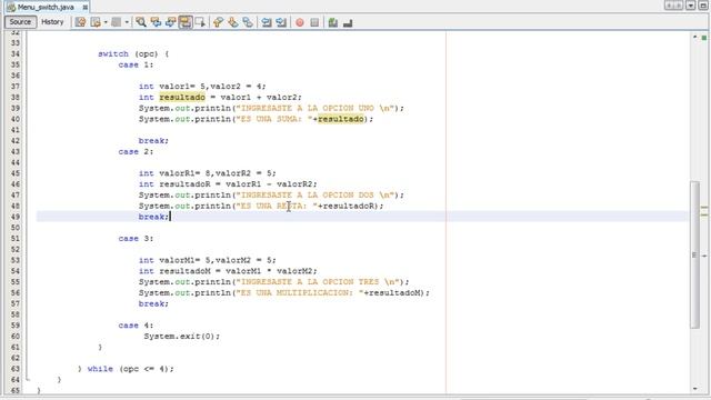 Crear un Menu en Java con Switch смотреть онлайн