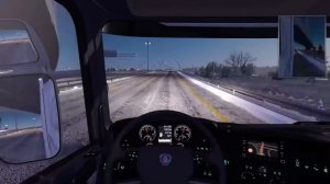 ETS2 | Driving In The Snow! | Timelapse