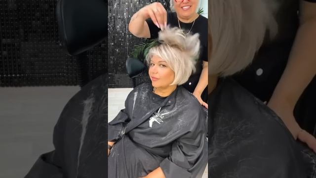 БОБ-КАРЕ ДЛЯ ЖЕНЩИН ПОСЛЕ 60 ЛЕТ/BOB-SQUARE FOR WOMEN AFTER 60 YEARS #модаикрасота #боб-каре2023