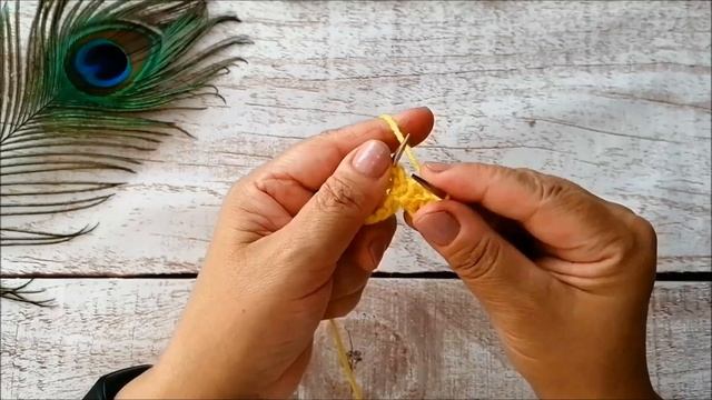 Ажурный узор 26 спицами // Папоротник