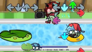 Friday Night Funkin' VS Threepeater FULL WEEK DEMO (FNF Mod/Crazy) (Plants Vs Zombies/PVZ Mod)