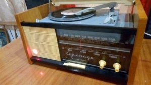 Радиола Серенада 1970 после профилактики.