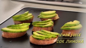 Avocado Toast ( Healthy Breakfast )l Здоровый завтрак ( Авокадо тост)