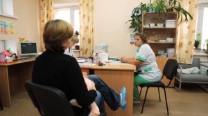На приеме педиатра