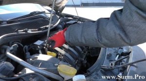 Обработка двигателя составами Раскоксовка, Восстановитель Компрессии, и Мягкая Промывка "СУРМ"