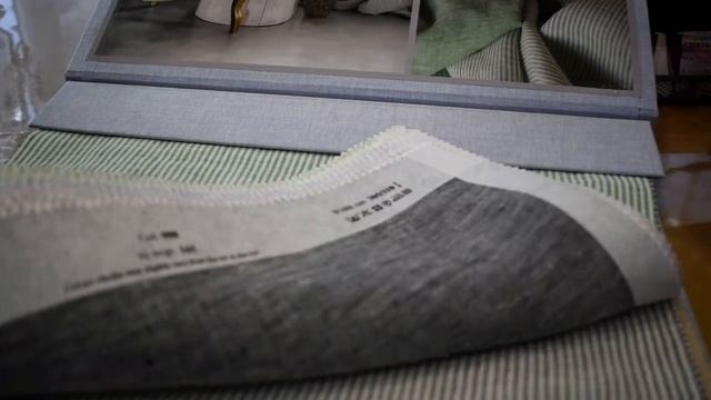 Тонкая, легкая, полупрозрачная ткань из льна. смотреть онлайн