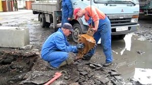 Бестраншейная прокладка ПЭ трубопровода
