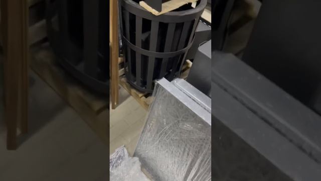 Нержавеющая банная печь с закрытой каменкой и панорамной дверью в наличии. Все для бани в наличии смотреть онлайн