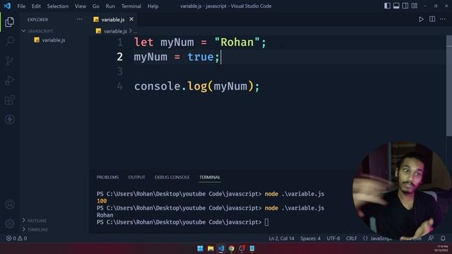variables in javascript ??
