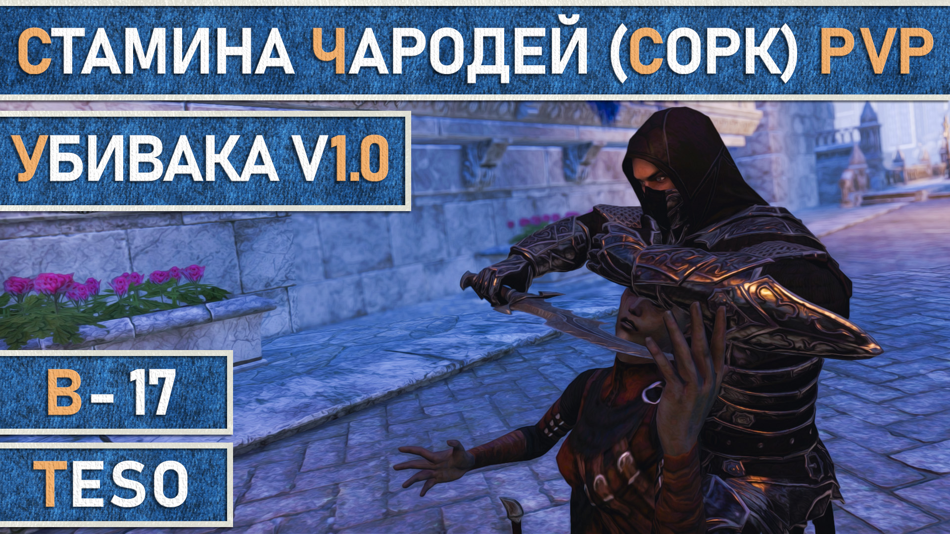 TESO: Живучий стамина Чародей (Сорк) для PvP в The Elder Scrolls Online.  Убивака v1.0.