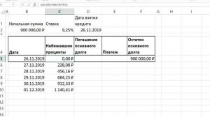Сумма платежа по кредиту не совпадает с расчетной