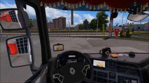 [ETS2 v1.25] Renault Range T Tandem + Cabin & Flag DLC ready