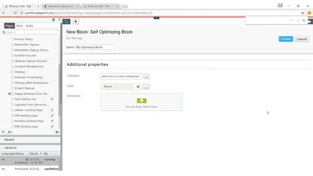 A/B Testing with Episerver's Self-Optimizing Blocks смотреть онлайн