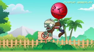 PVZ Funny moments: Plant vs Zombies 2 - Sunflower Abduction Mission Failed | Plot reversal