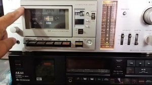 Sony TC-K50. Демонстрация воспроизведения.