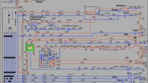 Работа схема тепловоза ТЭМ-2 при движение