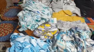 Распаковка ветоши по 10 рублей за кг. с Магнатекс/ Это все на 100 рублей/Экономно для рукодельниц!