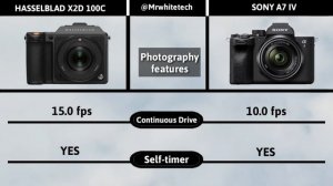 Hasselblad X2D 100C VS Sony A7 IV | Comparison