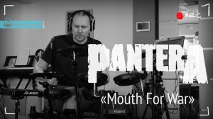 Pantera Mouth For War (Drum, Bass & Guitar cover by Roman)